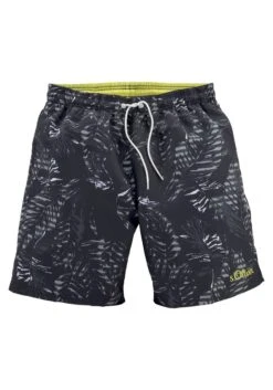 S.Oliver Badeshorts »Blade«, Mit Trendigem Palmenprint -Bikini Mode Geschaft 0cf59f59fa89b9a61cdf8d54fb79fd57