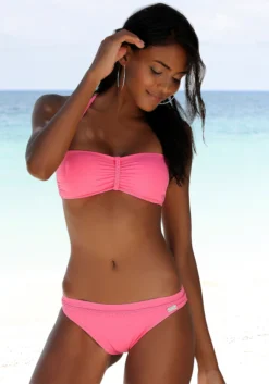 Buffalo Bikini-Hose »Happy«, Mit Geflochtenem Ziergürtel -Bikini Mode Geschaft 1a6e81d54643a63b7e2c15f36dc011b3