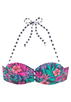 Venice Beach Bandeau-Bikini-Top »Summer«, Mit Geraffter Mitte -Bikini Mode Geschaft 754acd39f317503ce67ce52eee4bba05