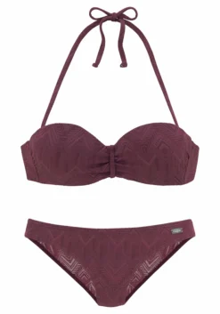 Buffalo Bügel-Bandeau-Bikini, Aus Strukturware -Bikini Mode Geschaft 8b0eadd19eb41d02635cd75de520de6d