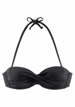 S.Oliver Bandeau-Bikini-Top »Spain«, Unifarben Mit Wickeloptik -Bikini Mode Geschaft 8d50562f06b7ece629ac9915b8601877