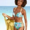Venice Beach Push-Up-Bikini-Top »Hanni«, Mit Tropischem Print Und Gelben Details -Bikini Mode Geschaft d6998c0f9828657318d105f43b1c2d6e