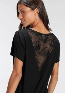 Bruno Banani Pyjama, (2 Tlg., 1 Stück), Mit Schönen Spitzendetails -Bikini Mode Geschaft 0117d77afa0b65028de5b9e84d740555