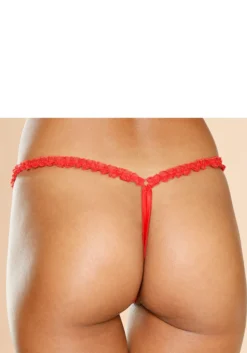 Petite Fleur Gold String-Ouvert, In Sexy Bändchen-Optik -Bikini Mode Geschaft 01bf4d2565aa9c52a2b41a266a9e18ac