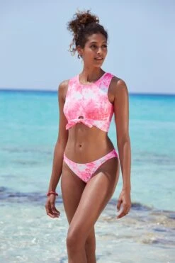 Venice Beach Crop-Bikini-Top »Luna«, Mit Zierknoten -Bikini Mode Geschaft 02facd1f03889b986bd084fb428ccd72