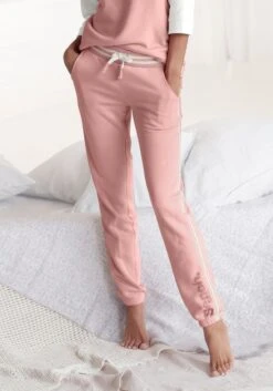 Bench. Relaxhose, Mit Gestreiftem Bund Und Glanzprint -Bikini Mode Geschaft 06bf098e2683ee6497160a653f0133db