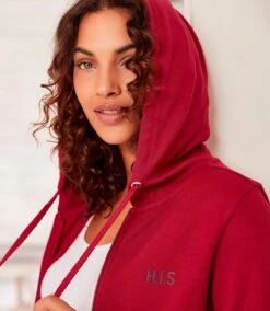 H.I.S Kapuzensweatjacke, Mit Kapuze Und Seitlichen Taschen -Bikini Mode Geschaft 07c8a33b5f5761c42f990d93b14cd706