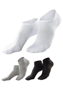 LASCANA ACTIVE Sneakersocken, (7 Paar), Mit Mittelfußgummi -Bikini Mode Geschaft 07ead057f25bb0aa34c8733af786a453