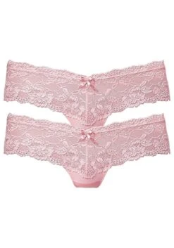 Vivance Panty, (Packung, 2 Stück), Aus Elastischer Spitze, Sexy Dessous -Bikini Mode Geschaft 092d813f464e4ddde64f0359c1cc2e96