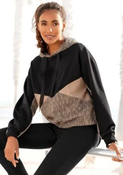 Venice Beach Kapuzensweatshirt, Mit Logodetails