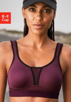 LASCANA ACTIVE Sport-BH »Watercolor«, Ohne Bügel, Für Starker Belastung, Basic Dessous -Bikini Mode Geschaft 0b508a6d1c1cc270228edcb315b48b08