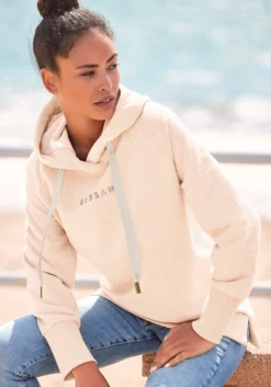 Elbsand Kapuzensweatshirt »Sivane«, Mit Logodruck Vorne -Bikini Mode Geschaft 0be5b58fa34adabb9cc069ef8acb5dd7