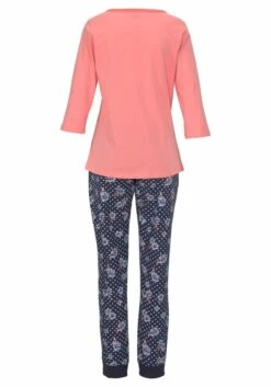 H.I.S Pyjama, (2 Tlg., 1 Stück), Mit 3/4-Arm Und Knopfleiste -Bikini Mode Geschaft 0d3854c4291028d57ae347c42421920a