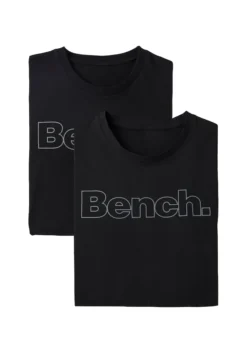 Bench. Loungewear T-Shirt, (2 Tlg.), Mit Bench. Print Vorn -Bikini Mode Geschaft 0f4f1507b2b6fe491bcecd624dcfd84a