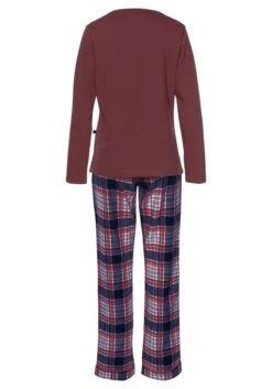 H.I.S Pyjama, (2 Tlg., 1 Stück), Mit Karierter Schlafhose -Bikini Mode Geschaft 10cbcc2153efae5df634e6935b91a291