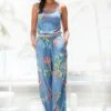 Buffalo Jumpsuit, Mit Alloverdruck