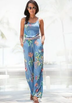 Buffalo Jumpsuit, Mit Alloverdruck