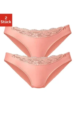 Nuance Slip, (2 St.), Mit Spitzeneinsatz Vorne -Bikini Mode Geschaft 114f59d880a7bf47deb94d11b3395c53
