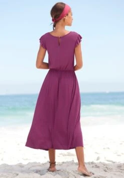 Beachtime Midikleid, Aus Viskosejersey -Bikini Mode Geschaft 1166e82744226669981ca2ceb58cf014