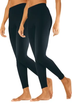 Vivance Active Leggings, (2er-Pack), Mit Gummibund -Bikini Mode Geschaft 12c8f06baa9f4ce988ed7f758dd916f1