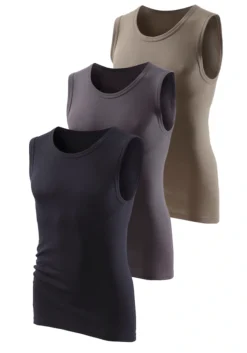 H.I.S Muscleshirt, (3 Tlg.), Ohne Seitennähte Optimale Passform -Bikini Mode Geschaft 15d7a98df24c6ea2d2d90e7c12a5b809