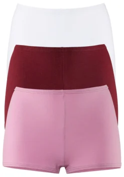 Petite Fleur Panty, (Packung, 3 St.), Mit Komfortabler Leibhöhe -Bikini Mode Geschaft 1a280c393363f43cc152a9ad2ebc83e5