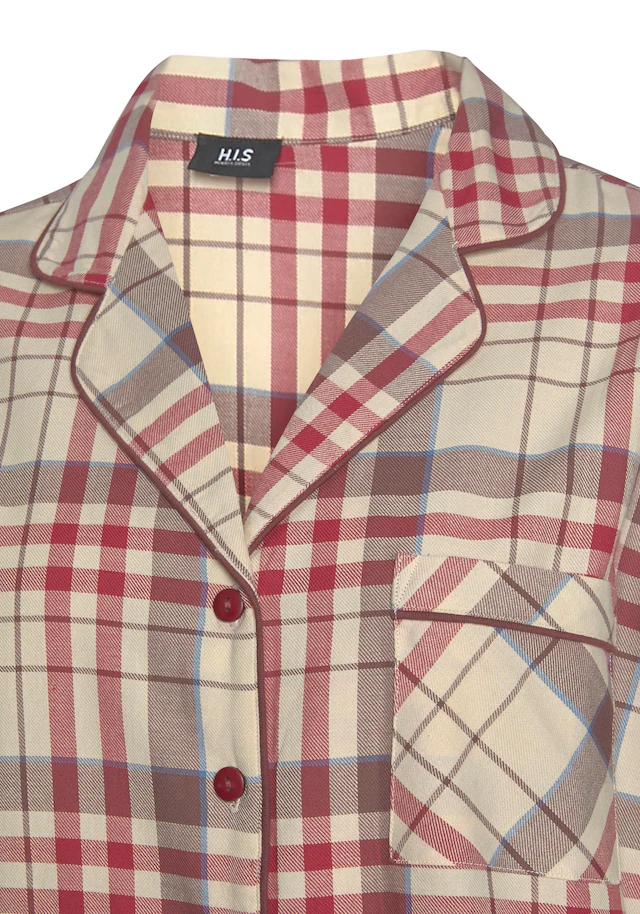 H.I.S Nachthemd, (1 Tlg.), Aus Flanell Im Karo-Design 14 H.I.S Nachthemd, (1 Tlg.), Aus Flanell Im Karo-Design – Bild 12