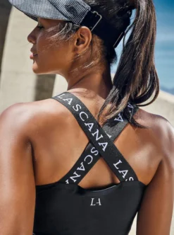 LASCANA ACTIVE Funktionsshirt, Mit Elastischen Trägern Und Mesh -Bikini Mode Geschaft 1d17bacdbb90b1118bc94c30792e18e9