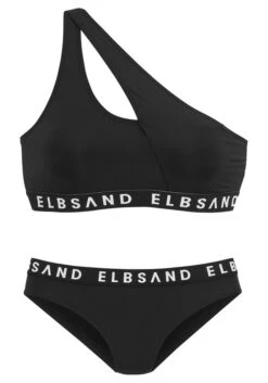 Elbsand Bustier-Bikini, Mit Markenschriftzügen In Kontrastfarbe -Bikini Mode Geschaft 1de59a66d462cd6980494a080f339084