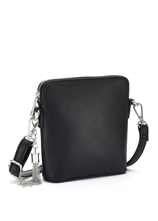 Vivance Umhängetasche, Handtasche, Minibag Mit Abnehmbarer Tassel VEGAN 3 Vivance Umhängetasche, Handtasche, Minibag Mit Abnehmbarer Tassel VEGAN