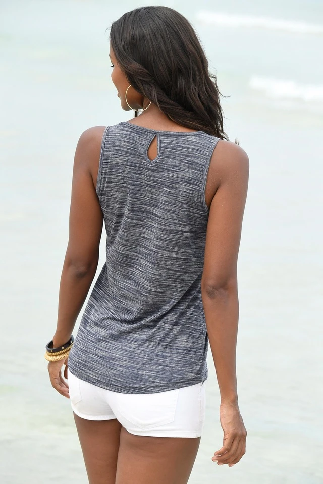 Beachtime Tanktop, (2er-Pack), Mit Kleinem Cut-Out Im Nacken 16 Beachtime Tanktop, (2er-Pack), Mit Kleinem Cut-Out Im Nacken – Bild 14