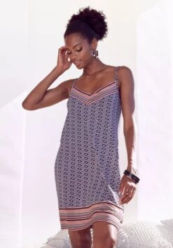 Vivance Dreams Negligé, In Schönem Ethno-Design -Bikini Mode Geschaft 202f5e7888886d545a4b9d79736a9e5e