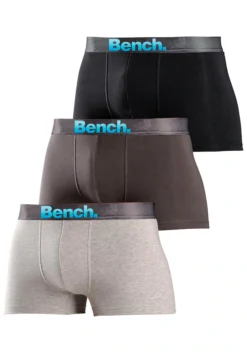Bench. Boxer, (Packung, 3 St.), Mit Logo Webbund -Bikini Mode Geschaft 23e3d0dae8955eed895b864c67de134c