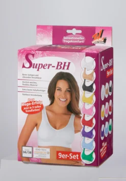 Nuance Bügelloser BH »SLIMmaxx Super-BH«, (Packung, 9 Stück), In Bustier-Form, Basic Dessous -Bikini Mode Geschaft 24799b0b59f51f40417a60a6b6ebf2c2