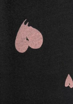 Vivance Dreams Pyjama, (2 Tlg., 1 Stück), Mit Herzmuster -Bikini Mode Geschaft 2488e9d86aac0f8620ce80ea285f3cc7