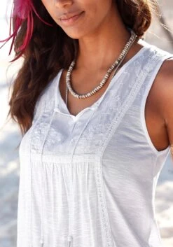 Buffalo Tanktop, Mit Stickerei -Bikini Mode Geschaft 2571beae985b19073d078f7b9439c924