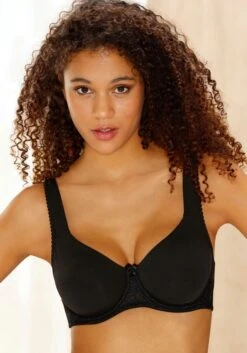 Nuance T-Shirt-BH, Mit Bügel Und Breiteren Trägern, Basic Dessous -Bikini Mode Geschaft 25bb6e92d9c90028cb9c20cb7e589238