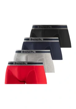 Bench. Hipster, (Packung, 4 St.), Mit Overlock-Nähten Vorn -Bikini Mode Geschaft 2607b30670345f31f0412a1eff5c27c3