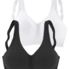 Petite Fleur Bügelloser BH, (Packung, 2 Stück), In Abdeckender Schnittform, Basic Dessous -Bikini Mode Geschaft 260cdda0c02599882dfcfc699e66eea3