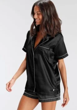 Bruno Banani Shorty, (2 Tlg., 1 Stück), Mit Kontrastpaspel-Details -Bikini Mode Geschaft 2777ac980b0fe5a43341be261f389cd1