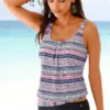 S.Oliver Oversize-Tankini, Mit Schönem Bordürendruck -Bikini Mode Geschaft 27e8a66917448f87b5f62eeb846a2180