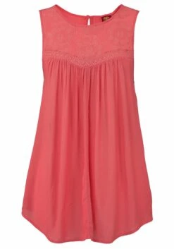 Buffalo Crepebluse, Mit Spitzeneinsatz -Bikini Mode Geschaft 28124d603cf584227f55f0348264b0e0