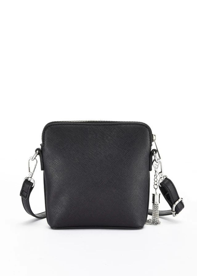 Vivance Umhängetasche, Handtasche, Minibag Mit Abnehmbarer Tassel VEGAN 4 Vivance Umhängetasche, Handtasche, Minibag Mit Abnehmbarer Tassel VEGAN – Bild 2