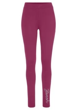 Bench. Leggings, Mit Glitzernder Logostickerei Auf Dem Bein -Bikini Mode Geschaft 2a1b6e2973cad3990abfb07c8a35947d