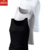 H.I.S Tanktop »Feinripp«, (3 Tlg.), Ohne Seitennähte -Bikini Mode Geschaft 2a670ea09eadd4ed50ddf3e21de04b1a