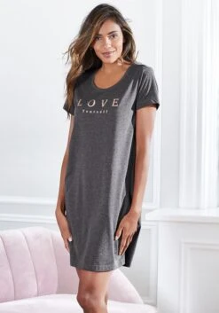 Vivance Dreams Sleepshirt, Zum Wohlfühlen -Bikini Mode Geschaft 2ac98ba39dd636bb8f01bad78386e600