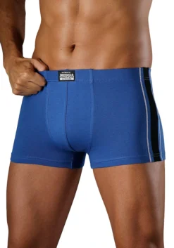 AUTHENTIC UNDERWEAR Boxer, (Packung, 4 St.), Mit Kontrastfarbigen Streifen Seitlich -Bikini Mode Geschaft 2b12925fd89e8fc6f2bbec70b6e0d4ea