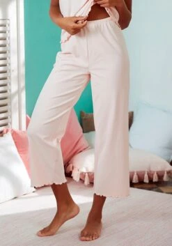 S.Oliver Pyjamahose, Mit Babylocksaum -Bikini Mode Geschaft 2c253a2d98362d53d9a18510ffc00e37