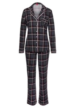 S.Oliver Pyjama, (2 Tlg., 1 Stück), Mit Allover-Druck -Bikini Mode Geschaft 2cb656d27803256c38dccdbd05d1dbcd