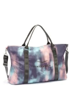 Venice Beach Sporttasche, Große Umhängetasche Mit Batikdruck VEGAN